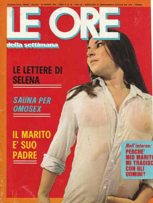 ORE | LE magazine side cover 28 August 1972
