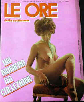 ORE | LE magazine side cover 6 November 1972