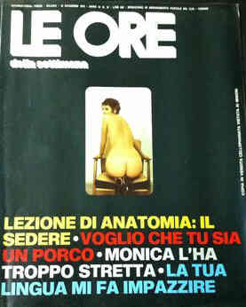 ORE | LE magazine side cover 18 December 1972