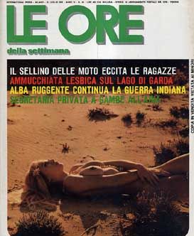 ORE | LE magazine side cover 23 July 1973
