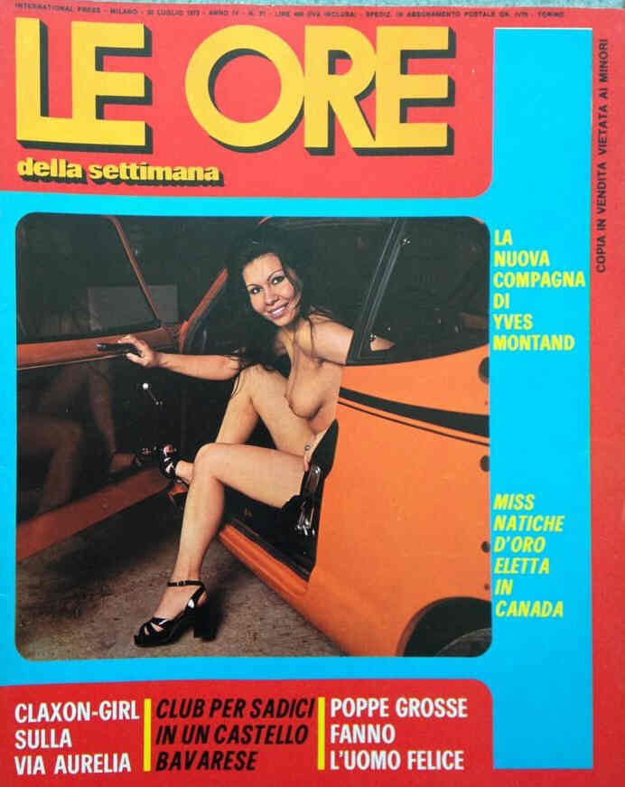 ORE | LE magazine side cover Issue 31 30 July 1973