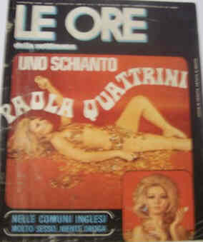 ORE | LE magazine side cover 22 October 1973