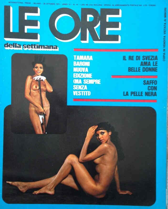 ORE | LE magazine side cover Issue 44 29 October 1973