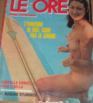 ORE | LE magazine side cover 14 January 1974