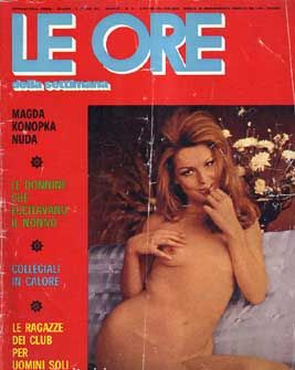 ORE | LE magazine side cover 8 April 1974
