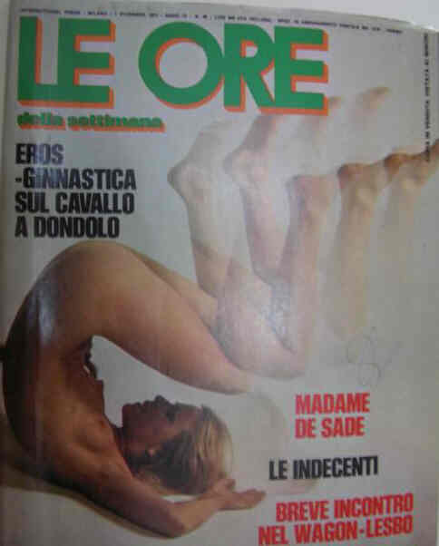 ORE | LE magazine side cover 1 December 1974