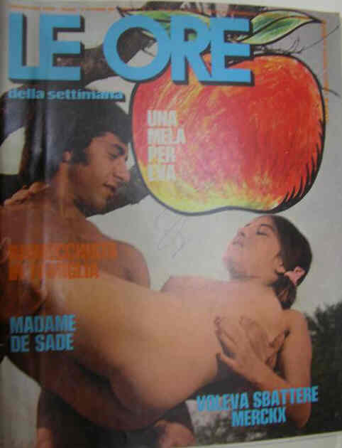 ORE | LE magazine side cover 8 December 1974