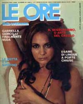 ORE | LE magazine side cover 23 December 1974