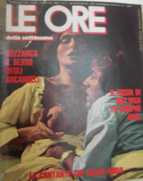 ORE | LE magazine side cover 28 April 1975
