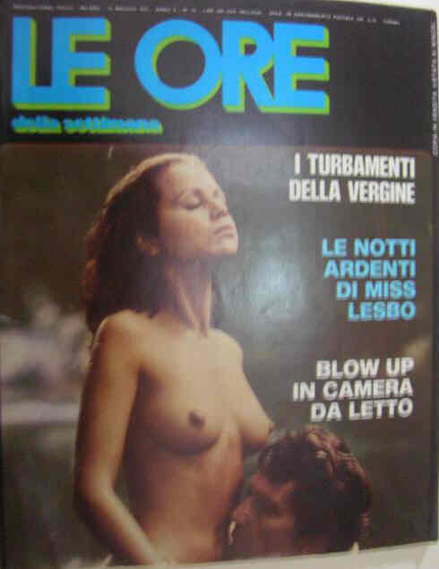 ORE | LE magazine side cover 12 May 1975