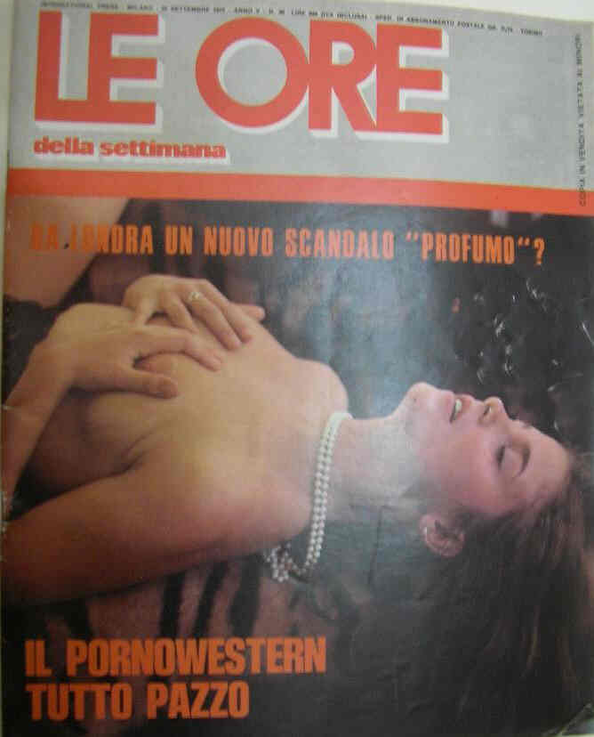 ORE | LE magazine side cover 22 September 1975