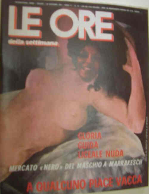 ORE | LE magazine side cover 22 December 1975