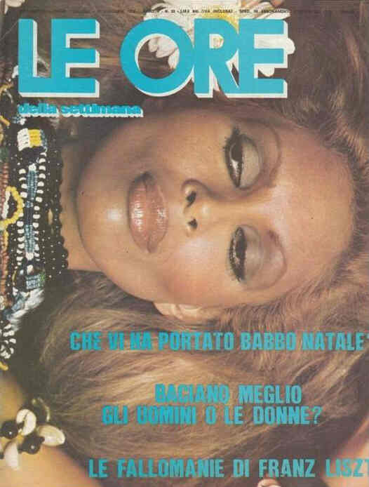ORE | LE magazine side cover 29 December 1975