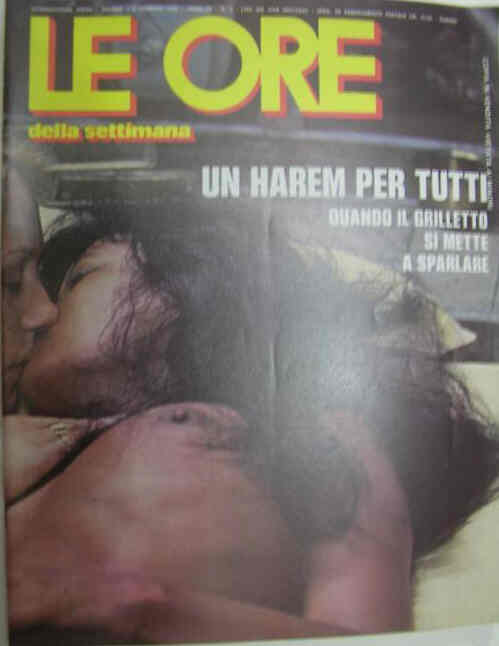 ORE | LE magazine side cover 5 January 1976