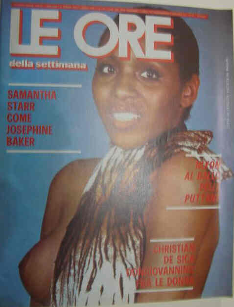 ORE | LE magazine side cover 5 April 1976