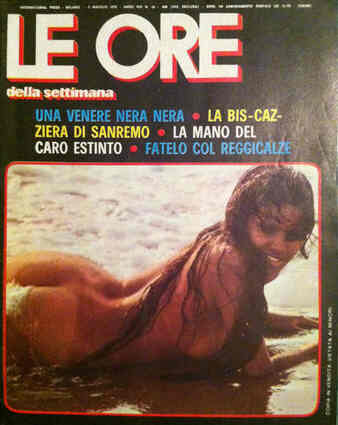 ORE | LE magazine side cover 3 May 1976