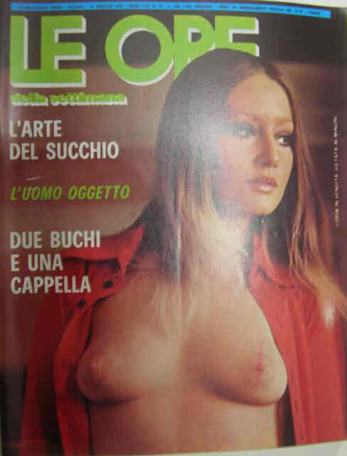 ORE | LE magazine side cover 10 May 1976