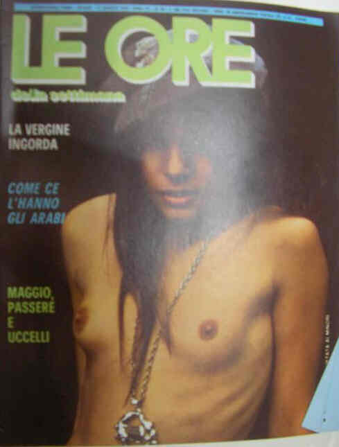 ORE | LE magazine side cover 17 May 1976
