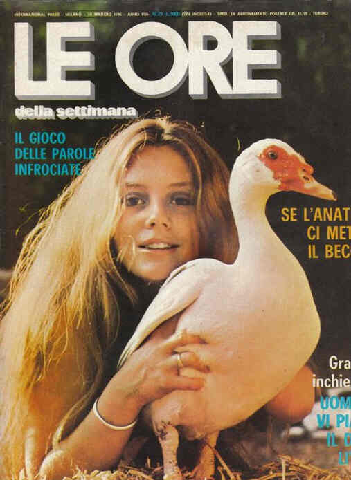 ORE | LE magazine side cover 24 May 1976