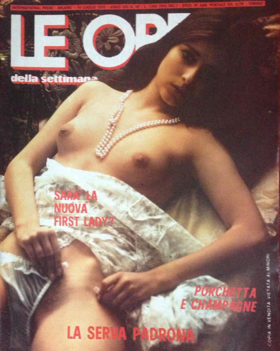 ORE | LE magazine side cover 19 July 1976