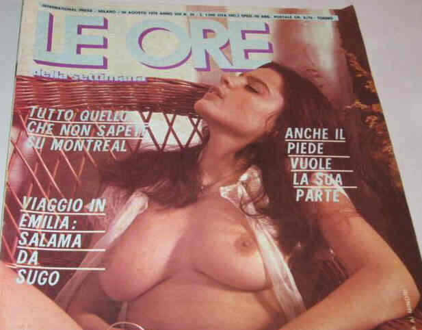 ORE | LE magazine side cover 30 August 1976