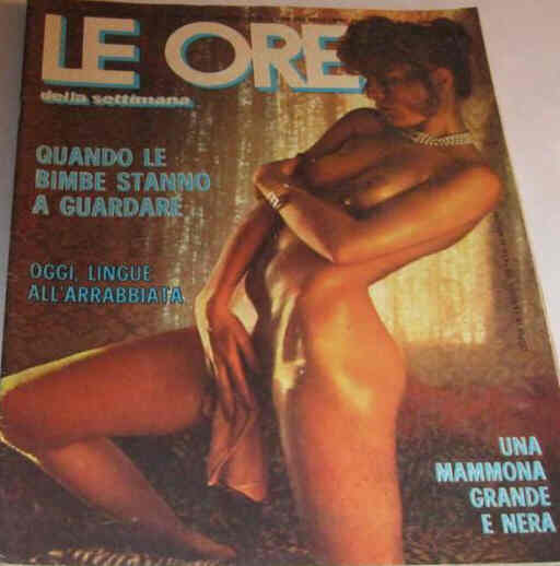 ORE | LE magazine side cover 18 October 1976