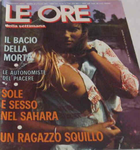 ORE | LE magazine side cover 25 October 1976