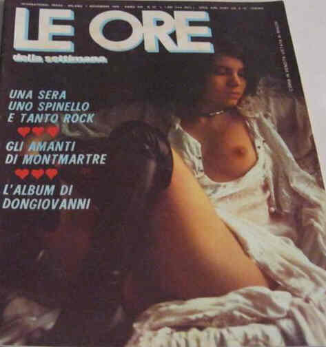 ORE | LE magazine side cover 1 November 1976