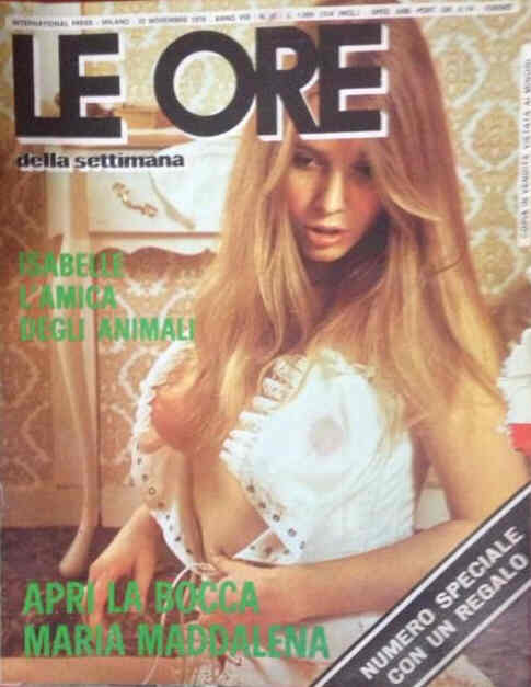 ORE | LE magazine side cover 22 November 1976