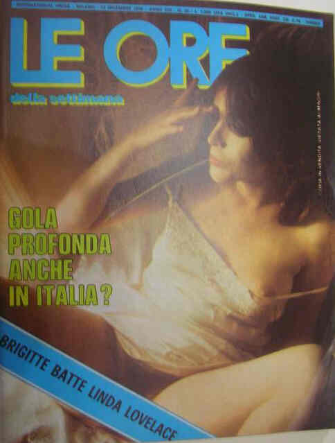 ORE | LE magazine side cover 13 December 1976