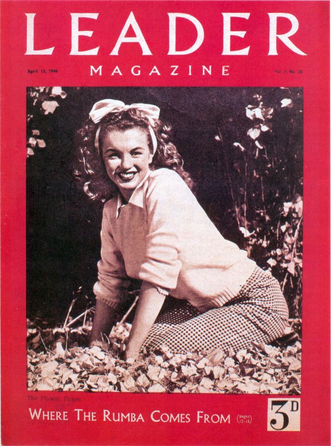 LEADER MAGAZINE magazine side cover  v 3 # 26 13 April 1946