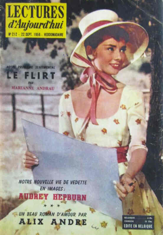 LECTURES DAUJOURDHUI magazine side cover Issue 212 22 September 1956