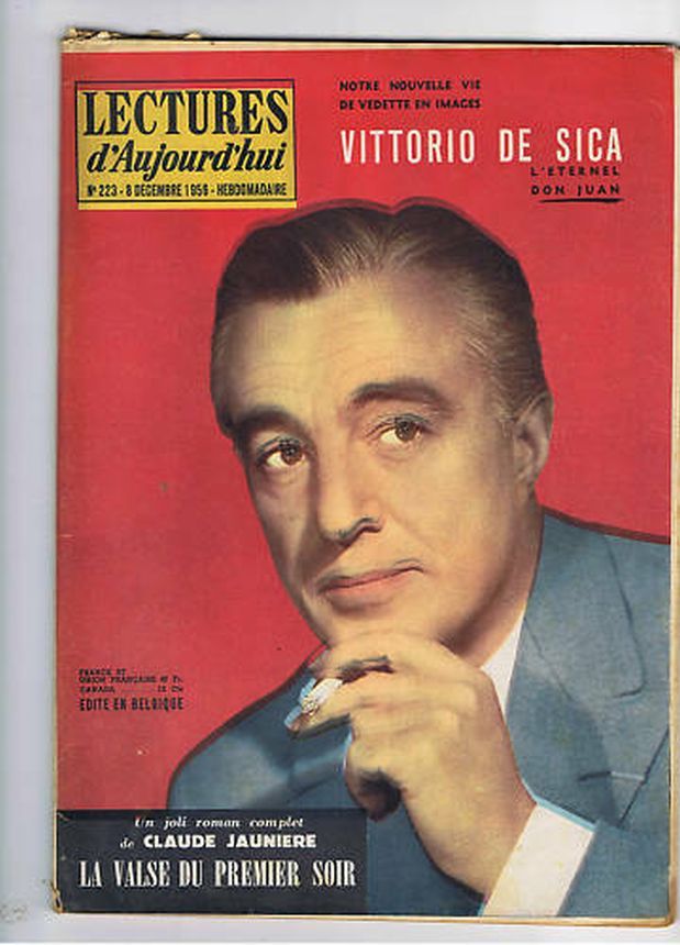 LECTURES DAUJOURDHUI magazine side cover Issue 223 1 December 1956