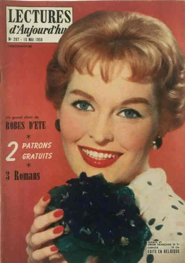 LECTURES DAUJOURDHUI magazine side cover Issue 297 10 May 1958