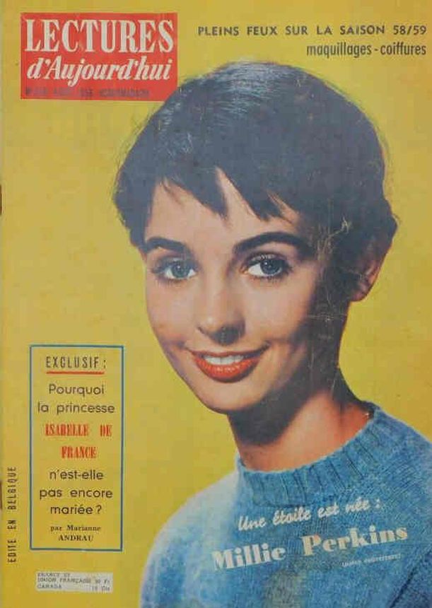 LECTURES DAUJOURDHUI magazine side cover Issue 318 4 October 1958