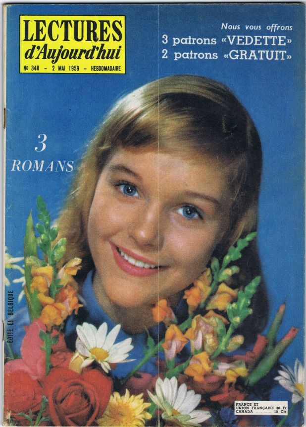 LECTURES DAUJOURDHUI magazine side cover Issue 348 2 May 1959