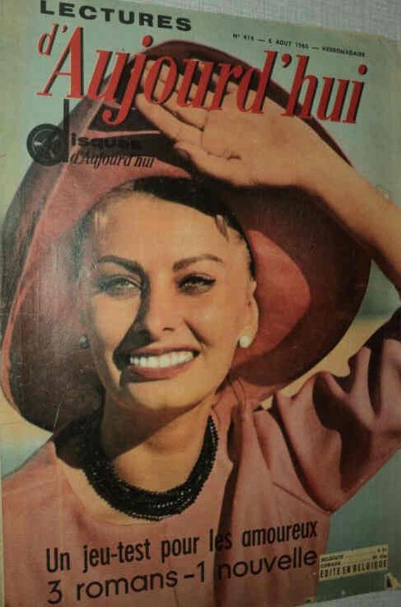 LECTURES DAUJOURDHUI magazine side cover Issue 414 6 August 1960
