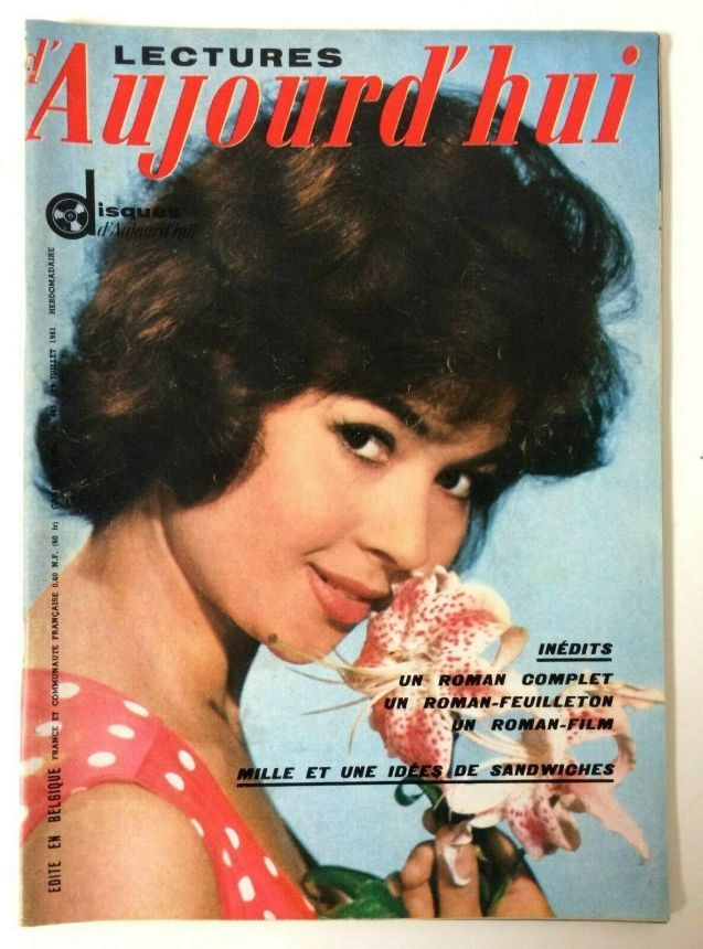 LECTURES DAUJOURDHUI magazine side cover Issue 465 29 July 1961
