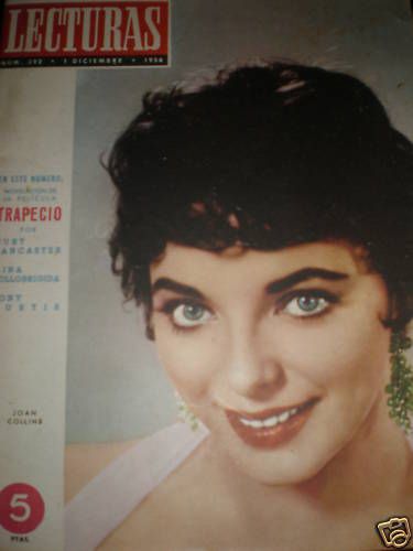 LECTURAS magazine side cover Issue 392 1 December 1956