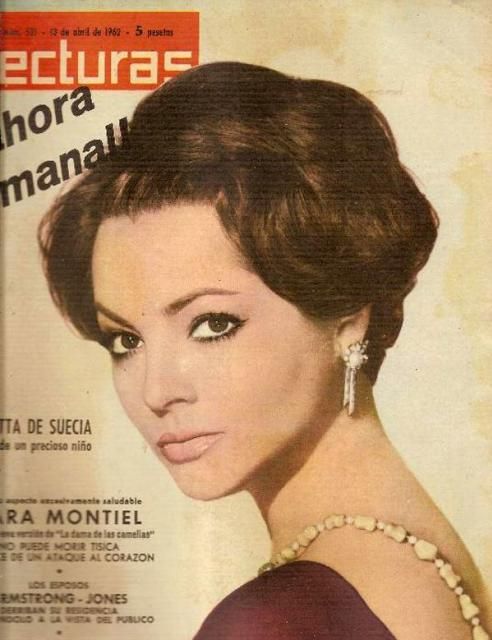 LECTURAS magazine side cover 13 April 1962