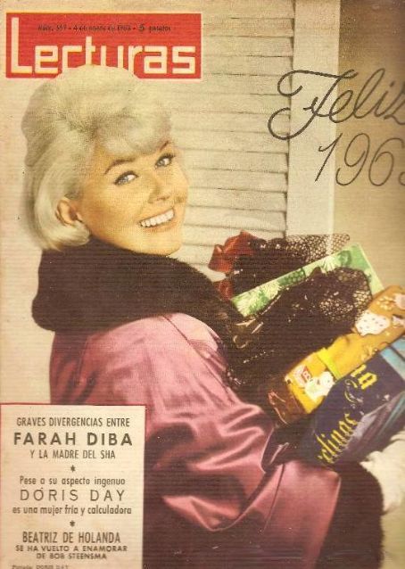 LECTURAS magazine side cover Issue 559 19 January 1963