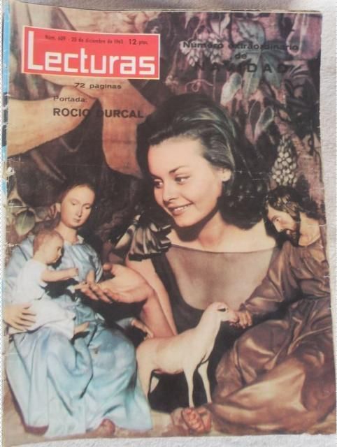 LECTURAS magazine side cover Issue 609  1963