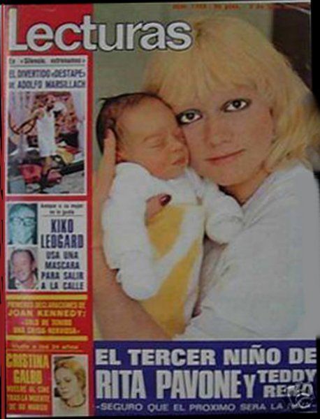 LECTURAS magazine side cover 30 May 1974