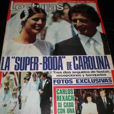 LECTURAS magazine side cover 14 July 1978