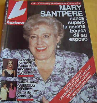 LECTURAS magazine side cover Issue 2114 October 1992