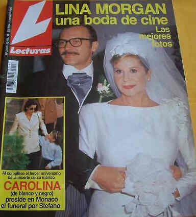 LECTURAS magazine side cover Issue 2167 October 1993