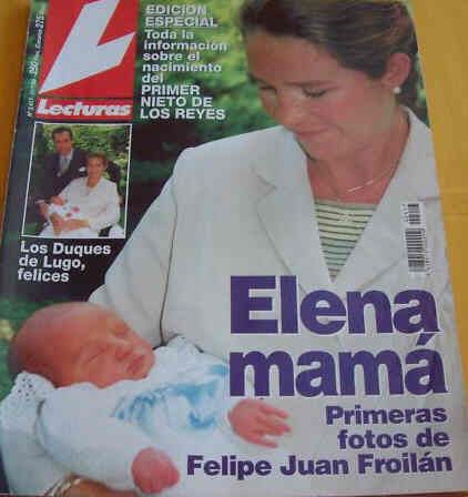 LECTURAS magazine side cover Issue 2417 July 1998