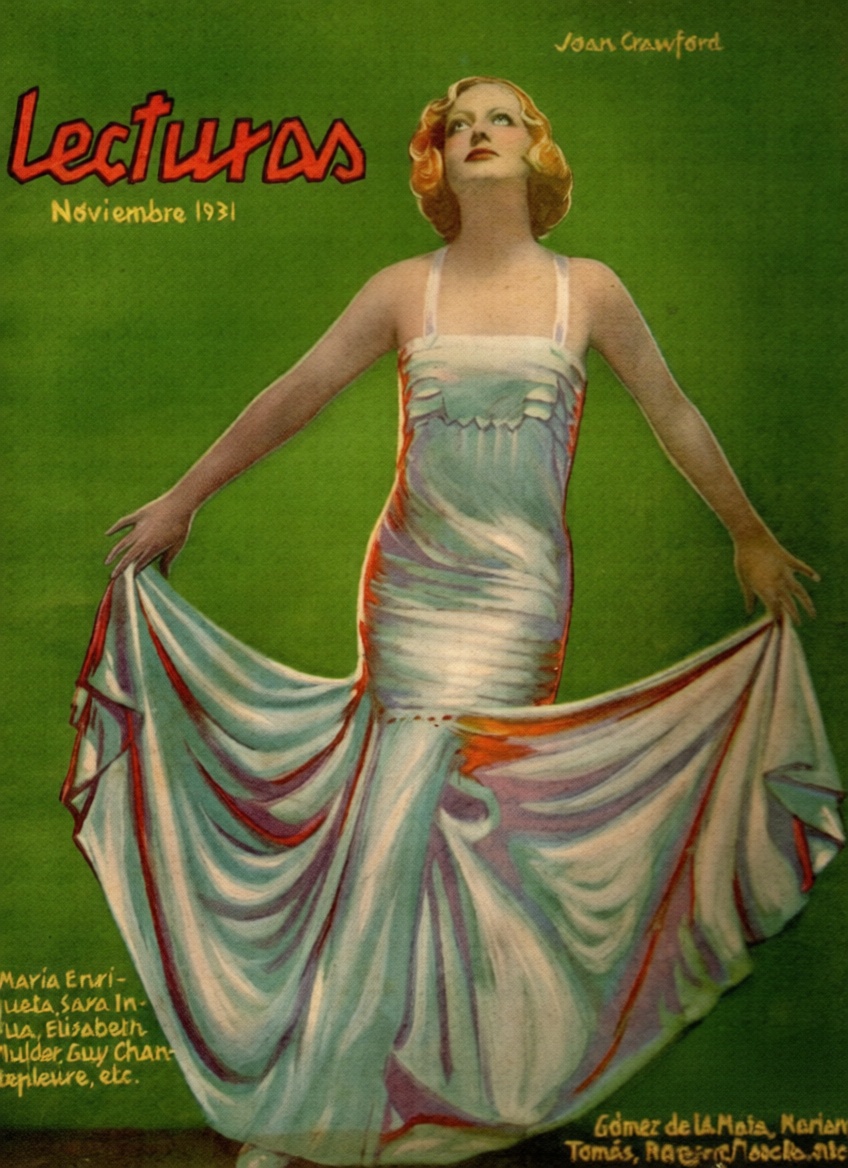 LECTURAS magazine side cover Issue 126  November 1931