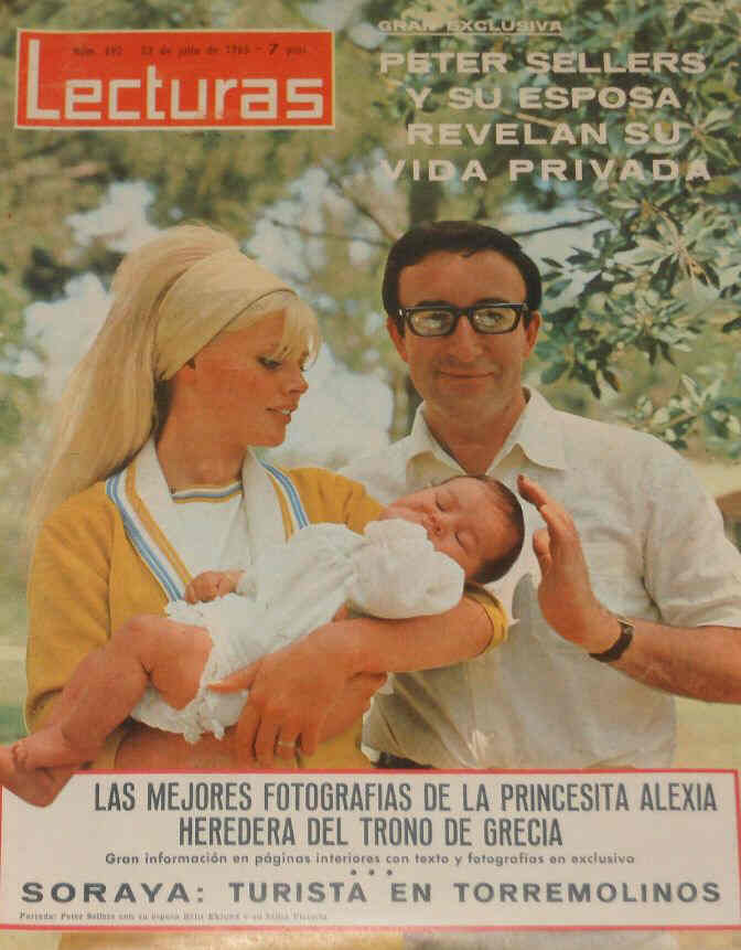 LECTURAS magazine side cover Issue 692 23 July 1965