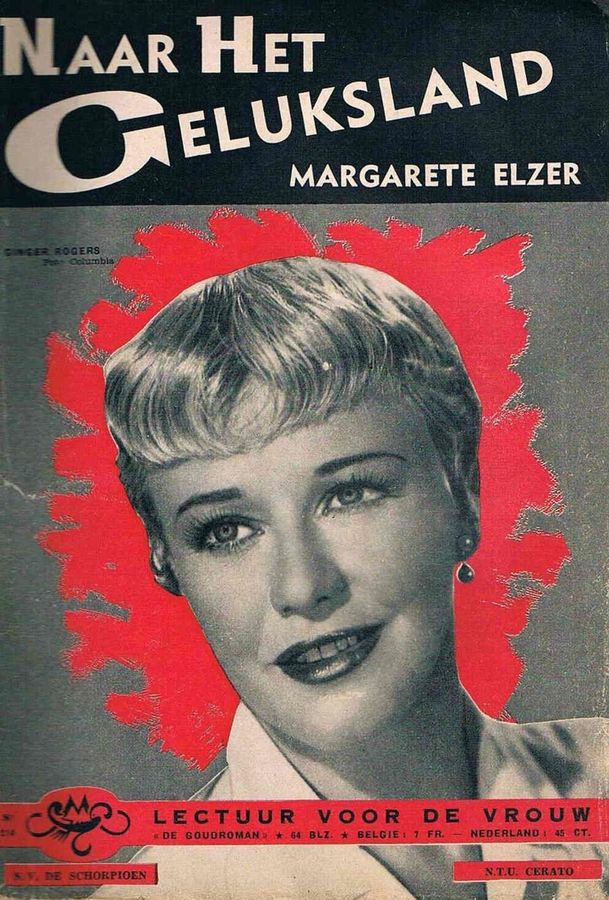 LECTUUR VOOR DE VROUW magazine side cover Issue 214  